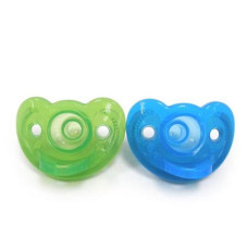 THE FIRST YEARS Gumdrop Infant Pacifier 2Pk(Blue/Green)